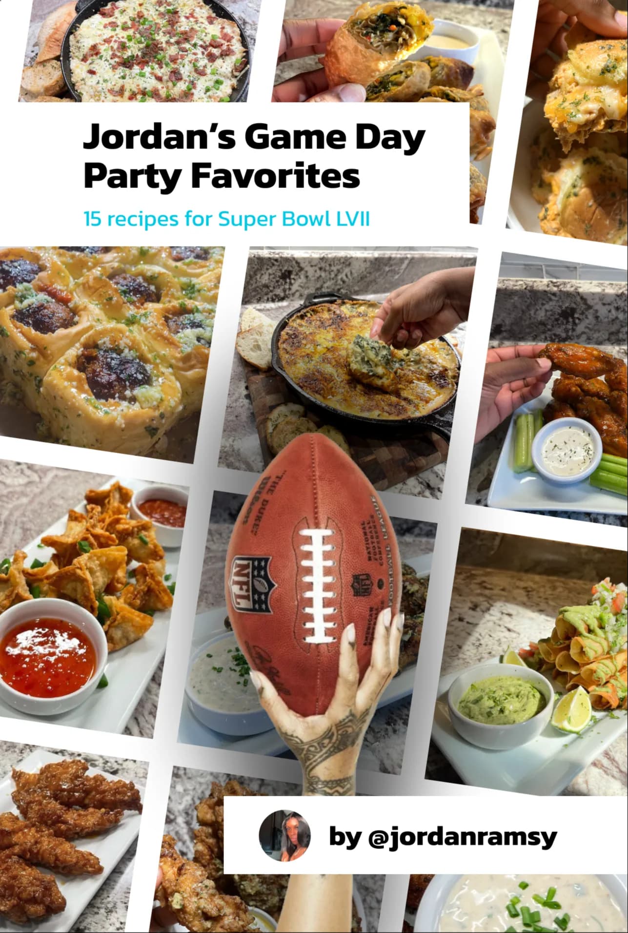 Jordan's Game Day Party Favorites